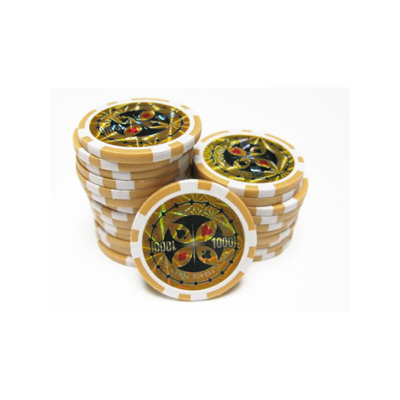 jetons poker ultimate 1000
