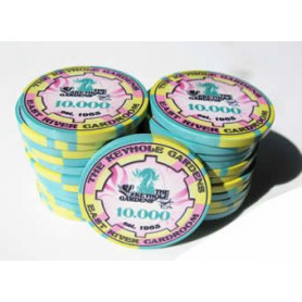 jetons poker ceramique garden 10.000