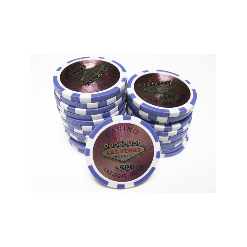 jetons de poker las vegas 500