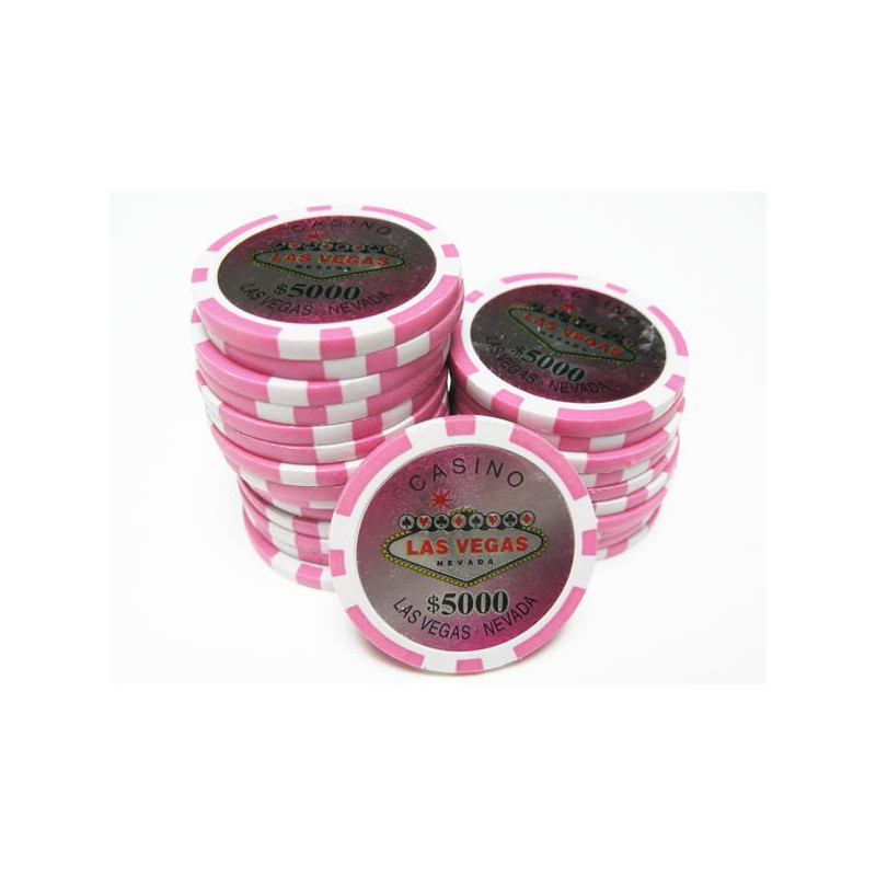 jeton de poker las vegas 5000