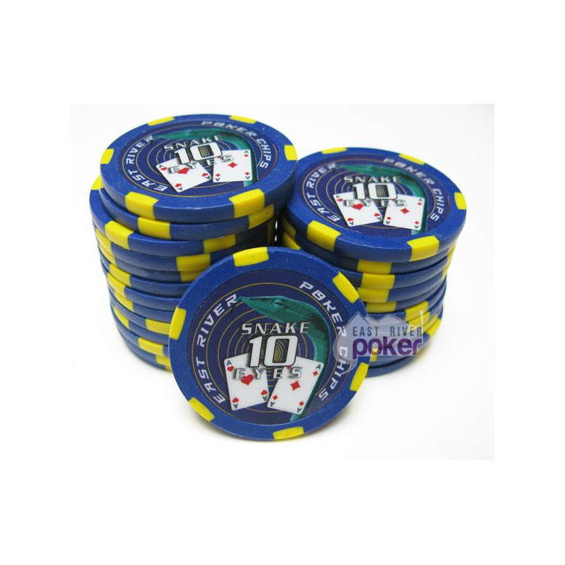 jeton snake limited bleu 10