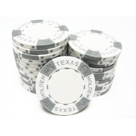 jeton texas holdem blanc