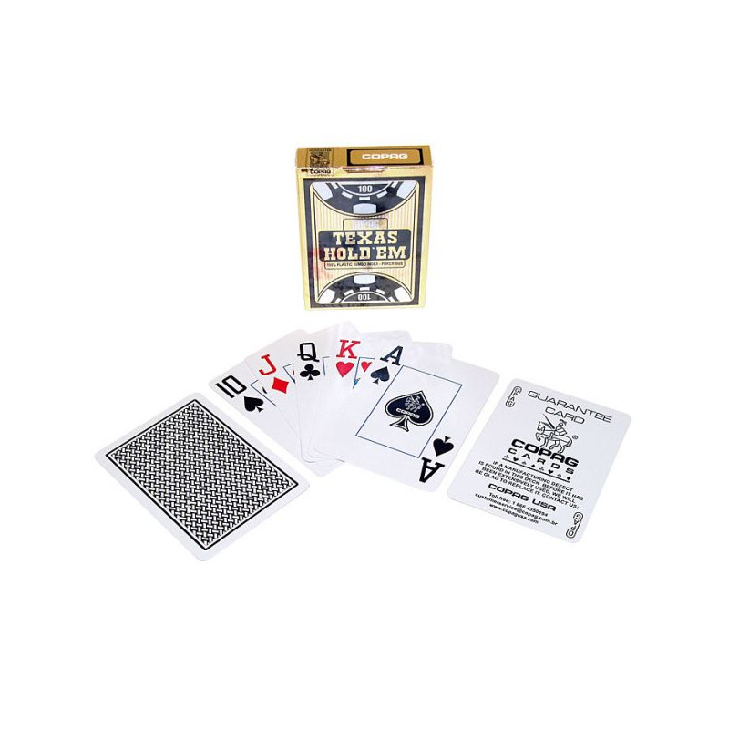 jeux de cartes poker copag noir
