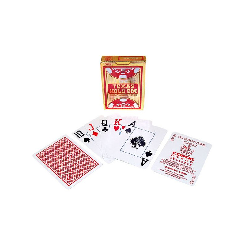 carte de poker copag rouge