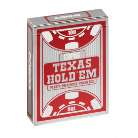 cartes poker copag micro index rouge