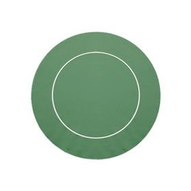 tapis de poker vert rond