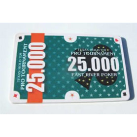 plaque de poker 25k