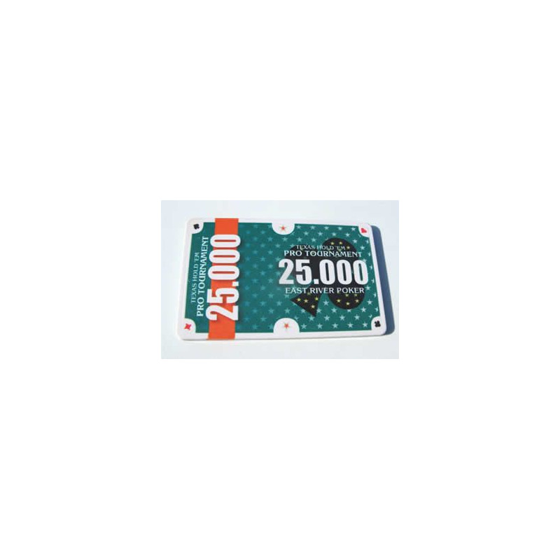 plaque de poker 25k