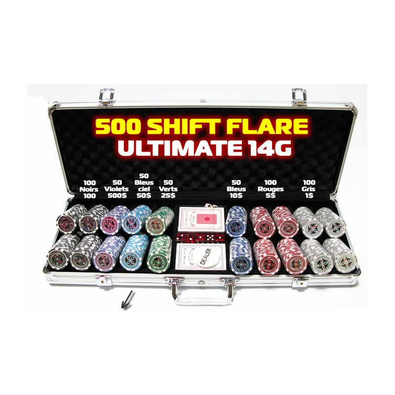 malette de jetons de poker cash game ultimate