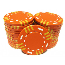 jeton stripes orange