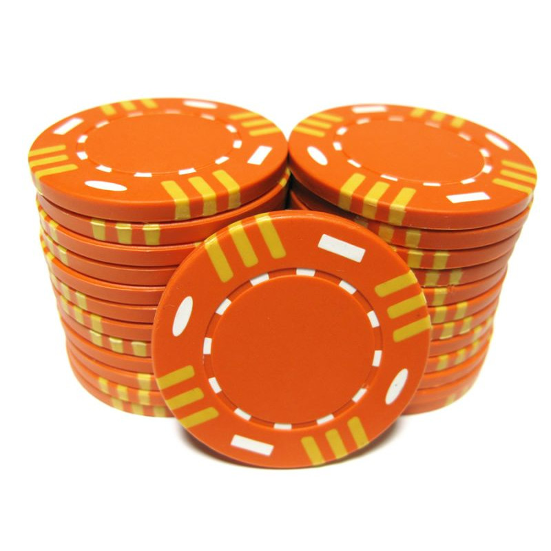 jeton stripes orange