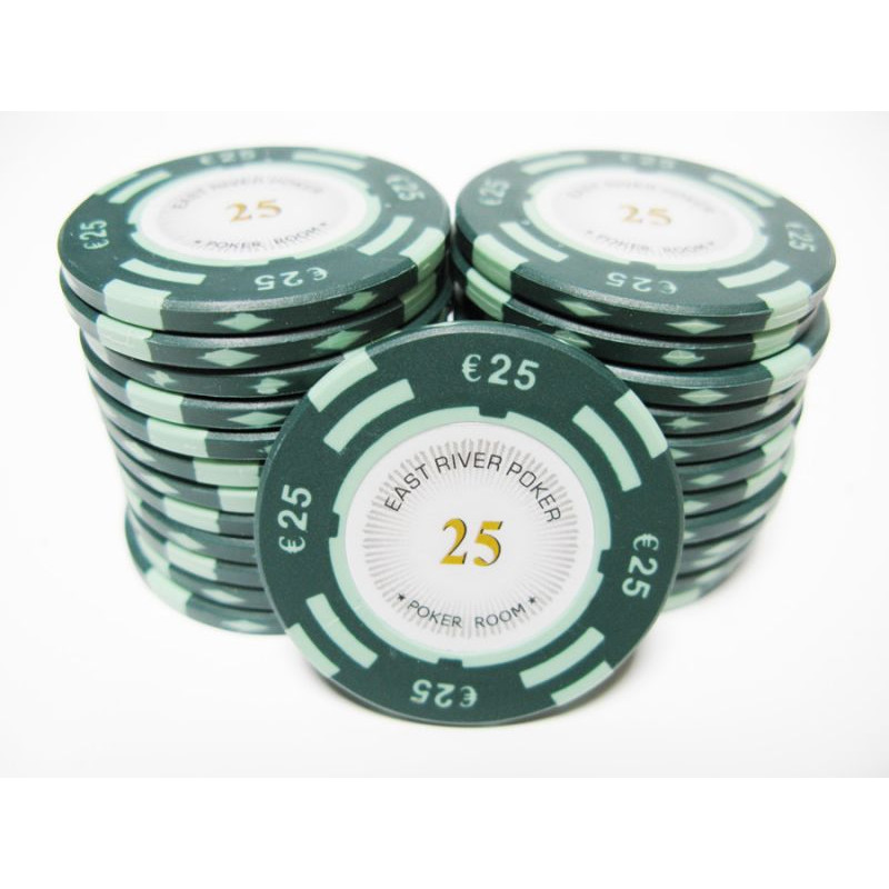 jetons poker mc dollar euro 25