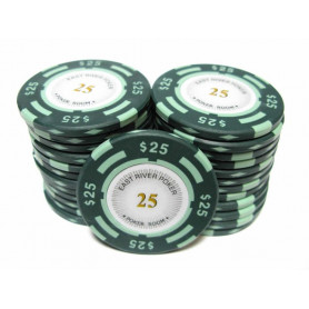 jetons de poker mc dollard 25