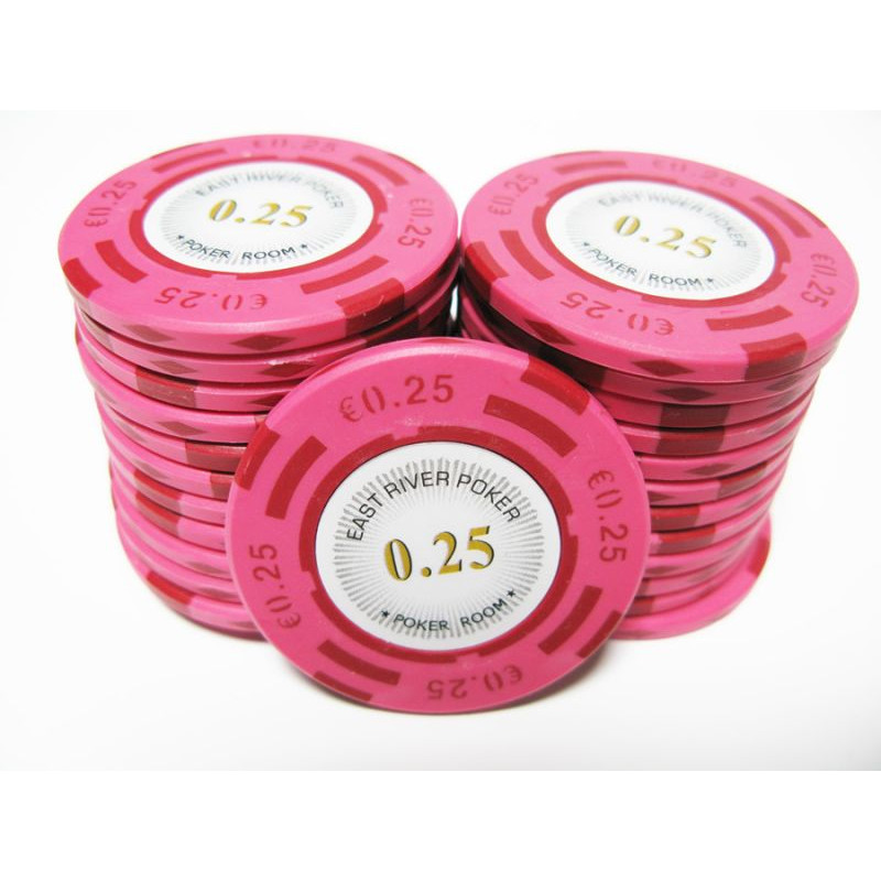 jetons poker mc euro 0,25