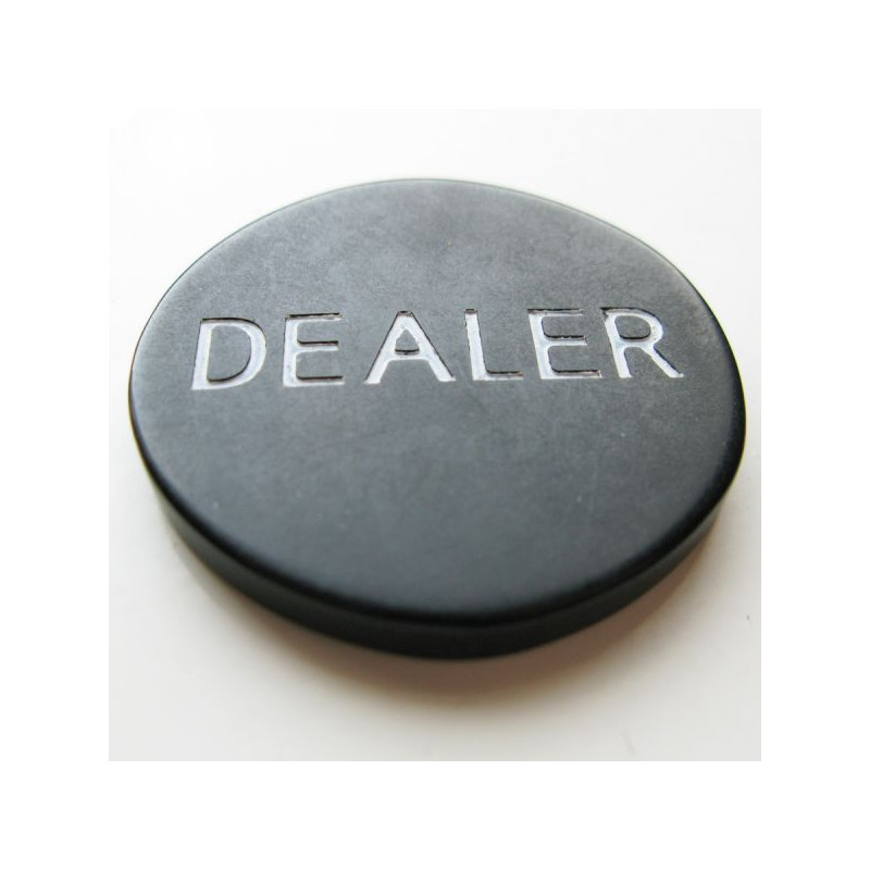 bouton dealer noir
