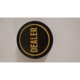bouton dealer noir/or