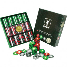 set 300 jetons playboy