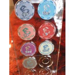 jeton ceramique lucky