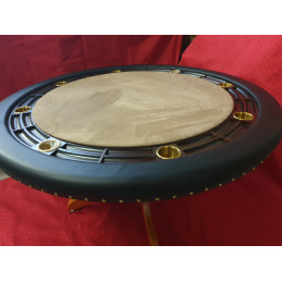 tables de poker ronde 8 joueurs haut de gamme