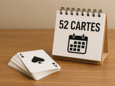 Un jeu de 52 cartes..reflet du calendrier ?