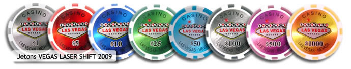 jeton de poker vegas laser shift
